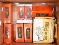 Lot 175 - Large tray containing 7 Sovereign Figures all...