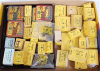 Lot 179 - Small tray containing boxed/packetted parts,...