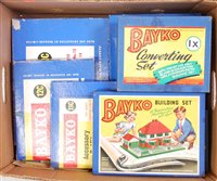 Lot 199 - Bayko Sets: Meccano/Bayko Sets Nos. 11,12,13,...