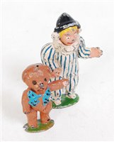 Lot 1235 - Two Sacul lead hollow cast television figures...