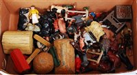 Lot 1236 - A quantity of mixed Britains farm and other...