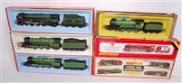 Lot 1026 - 6 Hornby Railways steam engines and tenders...