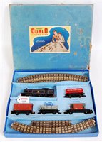 Lot 1098 - A Hornby Dublo0-6-2 tank goods train set...