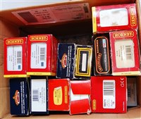 Lot 1084 - Two trays containing quantity of Hornby and...