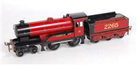Lot 474 - Bassett Lowke 1932-35 Princess Elizabeth 2265...