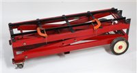 Lot 36 - 7.25 inch gauge, 4 wheel steerable scissor...