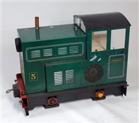 Lot 43 - 7.25 Gauge 0-4-0 diesel Shunter "Doris",...