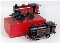 Lot 305 - Two 0-4-0 Hornby clockwork tank locos: 1951-4...