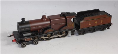 Lot 346 - Bassett-Lowke post war maroon LMS Standard...