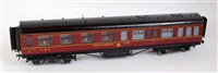 Lot 352 - Exley for Bassett-Lowke maroon LMS K5 corridor...
