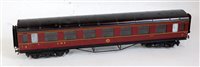 Lot 355 - Exley for Bassett-Lowke maroon LMS K5 corridor...