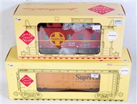 Lot 363 - 2x Aristocraft Trains G scale American Santa...