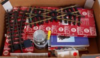Lot 368 - A large tray containing LGB G scale items...
