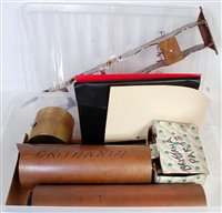 Lot 53 - Box containing a qaunity of drawings, castings...