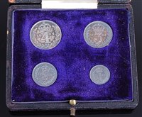 Lot 2013 - Great Britain, 1904 Maundy Money four-coin set,...