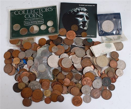 Lot 2073 - Mixed lot of mainly British coins, to include...