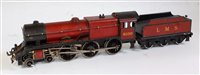 Lot 419 - Bassett-Lowke litho LMS 4-6-0 maroon 'Royal...