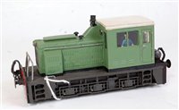 Lot 433 - Atlas 0-6-0 diesel shunter light green on...