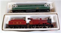Lot 435 - Lima maroon LMS 0-6-0 loco No. 4683 with 6...