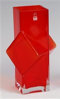 Lot 90 - Erkkitapio Siiroinen for Riihimäen - a red...