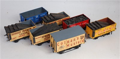 Lot 479 - Eleven Lionel mainly plastic bogie wagons...