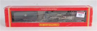 Lot 662 - A Hornby Railways R553 gloss blue Caledonian 4-...