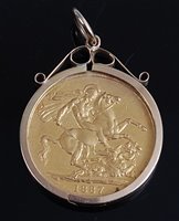 Lot 2048 - Great Britain, 1887 gold double sovereign,...