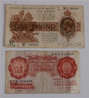 Lot 2085 - Great Britain, George V Warren Fisher Treasury...