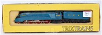 Lot 704 - A Trix Trains LNER blue class A4 engine and...
