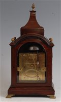 Lot 1545 - A 19th century Chinese rosewood and gilt brass...