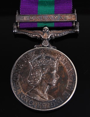Lot 240 - An E.R. II. General Service medal