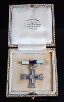 Lot 1 - A George V Military Cross Widow's brooch in...