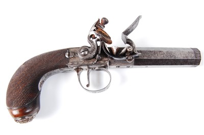 Lot 228 - A cased pair of 19th century travelling pistols
