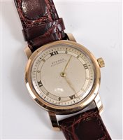 Lot 2601 - A gentleman's Eterna Automatic wristwatch, the...