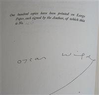Lot 1006 - Wilde, Oscar. The Importance of Being Earnest....
