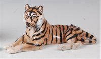 Lot 51 - *Royal Copenhagen - a large glazed porcelain...