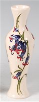 Lot 5 - A Moorcroft pottery vase in the Bluebell...