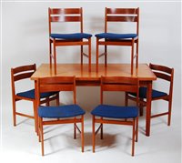 Lot 411 - A 1960s Vigler Möbelfabrik Danish teak...