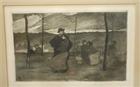 Lot 1111 - Early 20th century French school - Pair;...