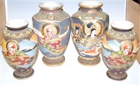 Lot 33 - A pair of 20th century Japanese vases of...