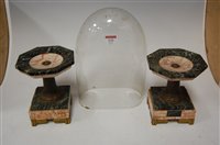 Lot 133 - A Victorian glass dome (lacking plinth),...