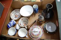 Lot 69 - A box of miscellaneous items, to include...