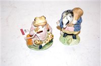 Lot 190 - A Beswick Beatrix Potter figure of Tommy Brock;...