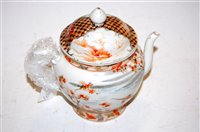 Lot 201 - A Japanese Meiji period satsuma porcelain...