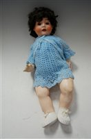 Lot 98 - An early 20th century Simon & Halbig bisque...