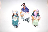 Lot 226 - Three Royal Doulton figures; Twilight HN2256,...