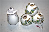 Lot 229 - A late Victorian Royal Worcester porcelain...