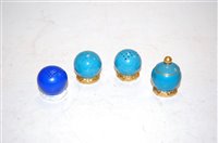Lot 234 - A set of four Royal Worcester porcelain cruets,...