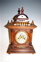 Lot 109 - A late 19th century continental beech cased...