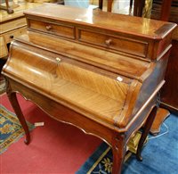 Lot 1281 - A late 19th century French rosewood lady's...